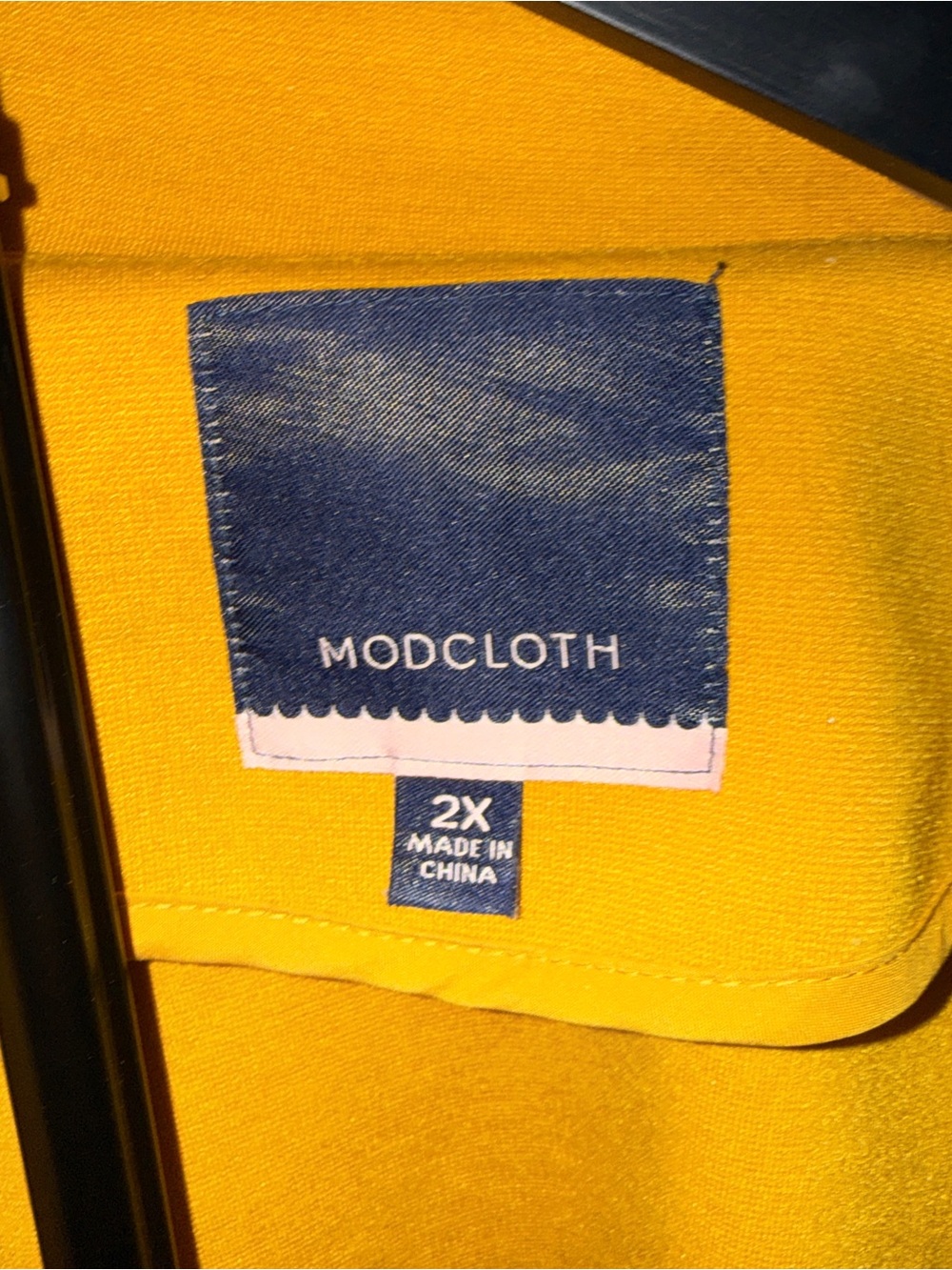 ModCloth Women’s Retro Vintage Military Style Jacket Blazer in Warm Gold - Picture 5 of 5